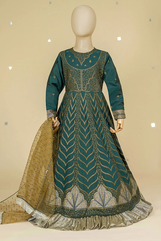 3-Piece Embroidered Maxi kk-43