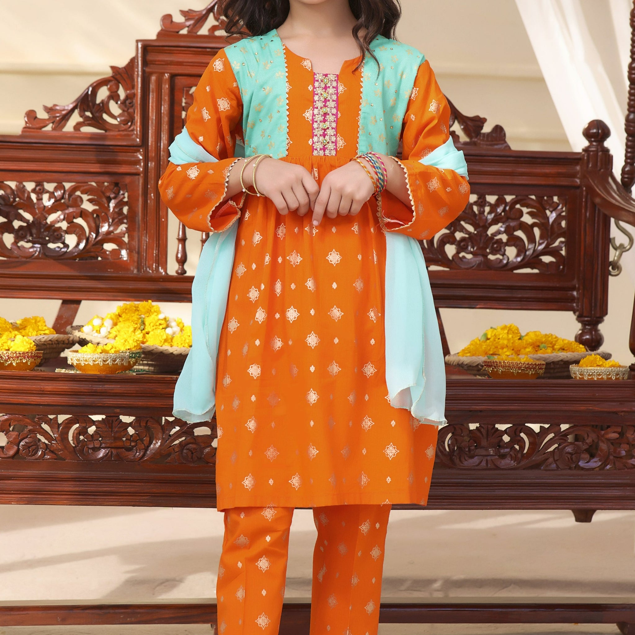 3 Piece Suit - Casual Lawn - KKZ021