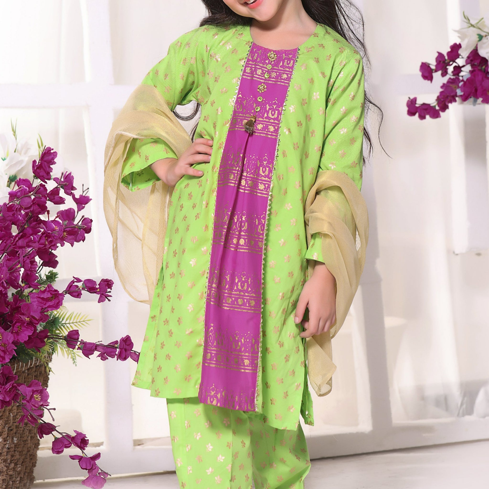 3 Piece Suit - Casual Lawn - KKZ008