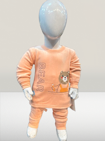 Winter Warm Fleece Baba Suit 2 Piece-kk5592