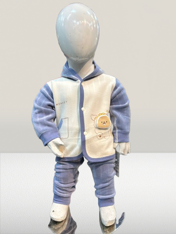 Winter Warm Fleece Baba Suit 2 Piece-kk5592