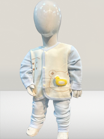 Winter Warm Fleece Baba Suit 2 Piece-kk5592