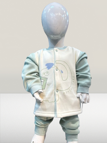 Winter Warm Fleece Baba Suit 2 Piece-kk5592