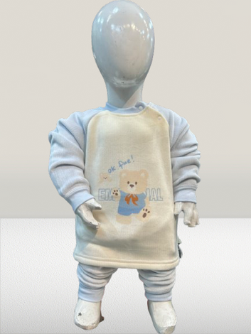 Winter Warm Fleece Baba Suit 2 Piece-kk5592