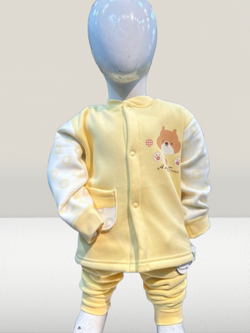 Winter Warm Fleece Baba Suit 2 Piece-kk5592