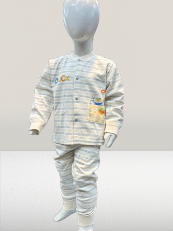 Boys Baba Suit – Jersey Cotton 2 Piece Set for 3–18 Months-kk2051