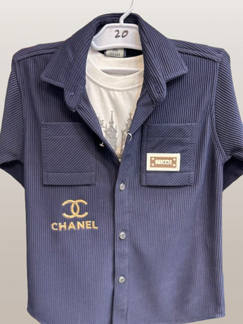 Boys 2-Piece Premium Jersey Shirt Set kk-5631