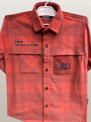 Boys Classic Cotton Shirt kk-5477