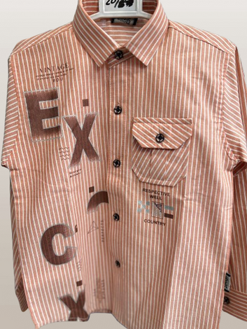 Boys Linen-Cotton Shirt kk-5481